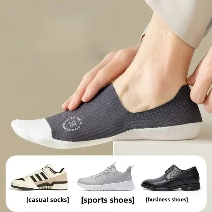 1/3 paires de chaussettes invisibles pour hommes