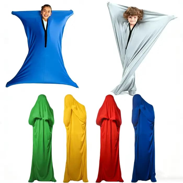 Chaussette sensorielle élastique extensible, entièrement sans couture, soulagement de l'anxiété, autisme, fête interactive pour enfants et adultes, jouet amusant, cadeau