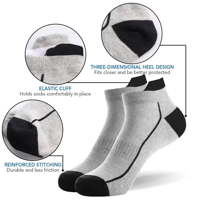Chaussettes en coton biologique pour hommes