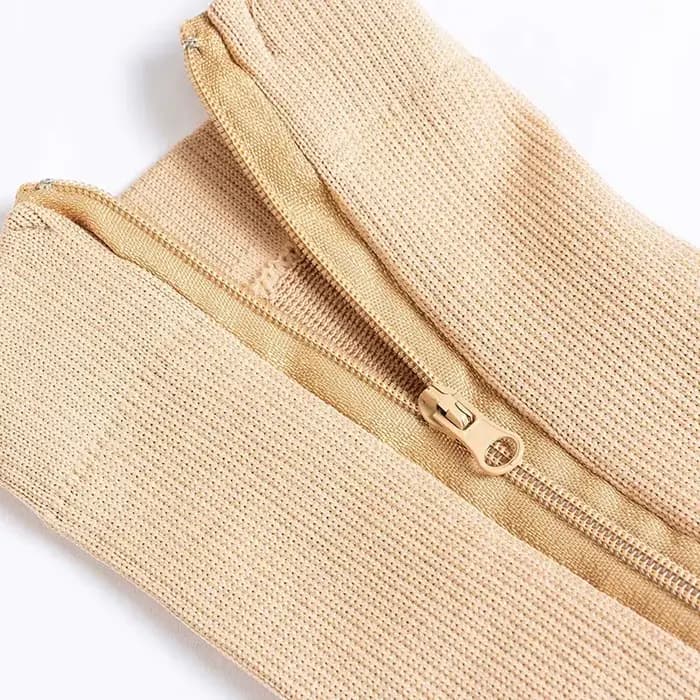 Chaussettes de Compression à fermeture éclair pour femmes