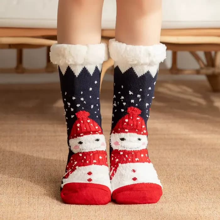 Chaussettes chaudes de noël et d'hiver pour femmes