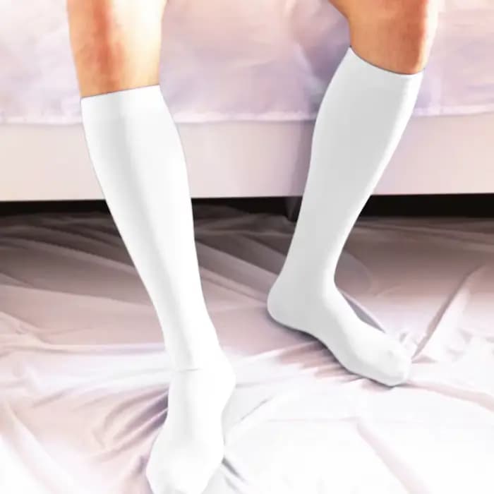 1 paire de chaussettes de costume d'affaires pour hommes