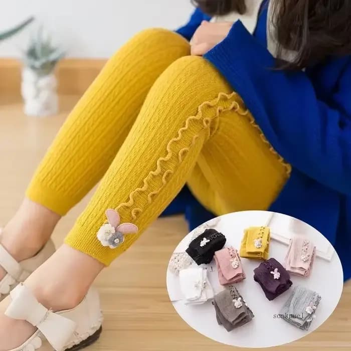 Collants Chauds à la Mode pour Fille de 0 à 6 Ans