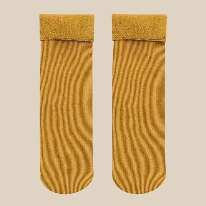 4 paires hiver chaud solide femmes chaussettes épaissir