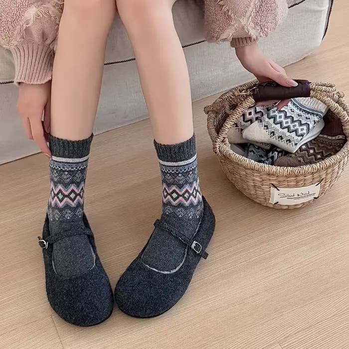 Chaussettes rétro pour femmes