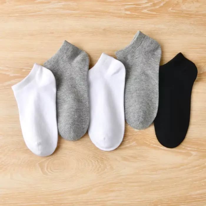 Chaussettes bateau sans coutures en coton uni pour enfants (filles et garçons) de 1 à 16 ans – Collection Printemps/Automne