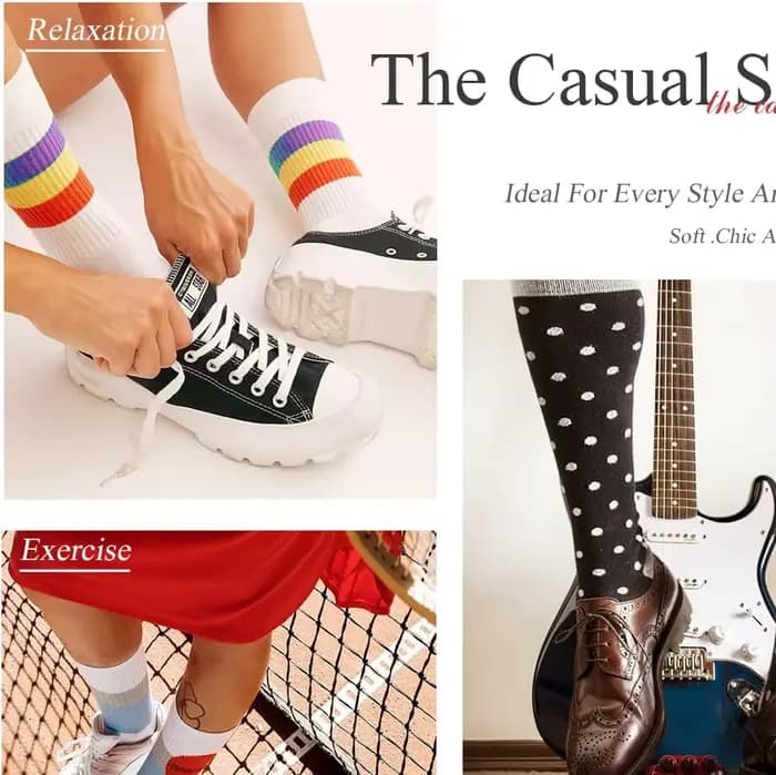 Chaussettes personnalisées de père noël avec visage imprimé