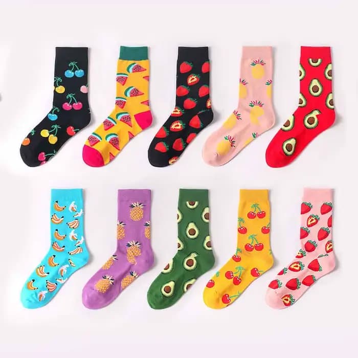 Chaussettes unisexes en coton pour hommes et femmes