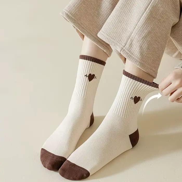 Meias Sox – chaussettes décontractées et confortables en coton pur pour femme