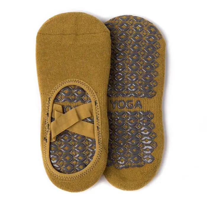  Chaussettes de Yoga en éponge épaisse et antidérapante pour femmes