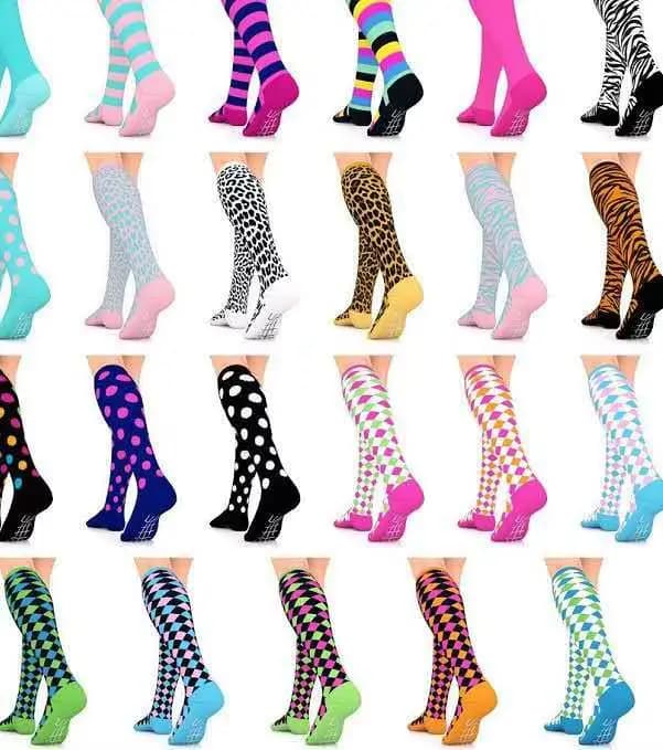 Chaussettes de sport à compression pour hommes et femmes, bas au-dessus du genou, fournitures pour la course, l'équitation, le cyclisme, le basket-ball, le vélo, le hockey, le football