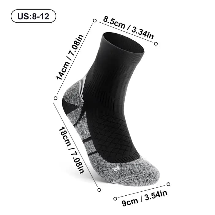 Hommes Coolmax chaussettes de Sport équitation cyclisme basket-ball course