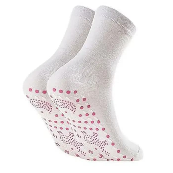 1/5 paires Tourmaline auto-chauffant chaussettes hiver chaud thermique soins de santé