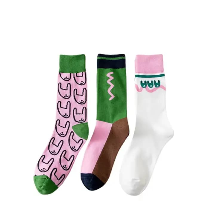 Chaussettes en coton pour hommes et femmes