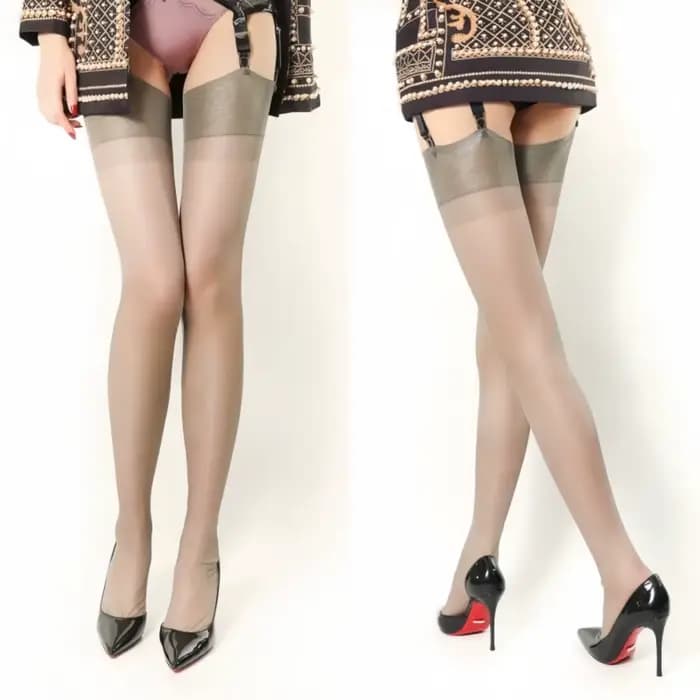 Sensation nue Sexy bas transparents Lingerie