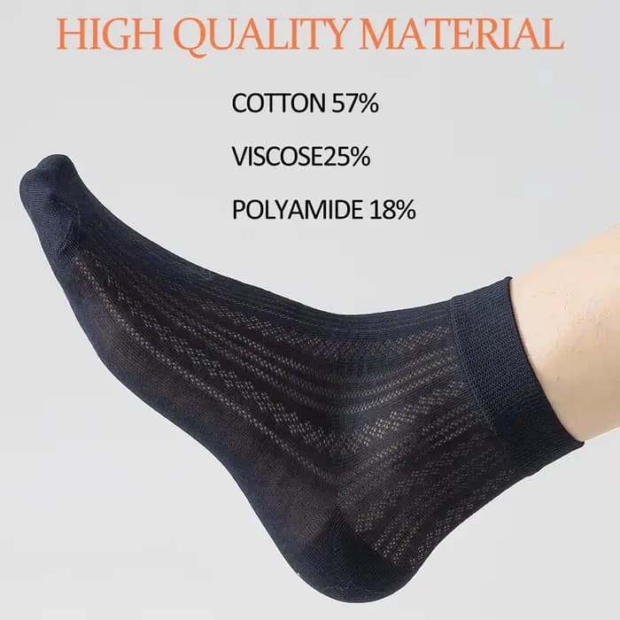 Chaussettes ultra-fines rafraîchissantes pour hommes