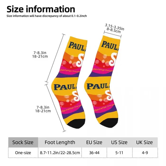 Paulaner Spezi chaussettes allemagne boissons au Soda bas hommes moyen doux course