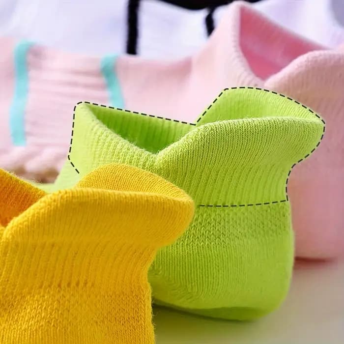 7 paires de chaussettes texturées à motif rayé