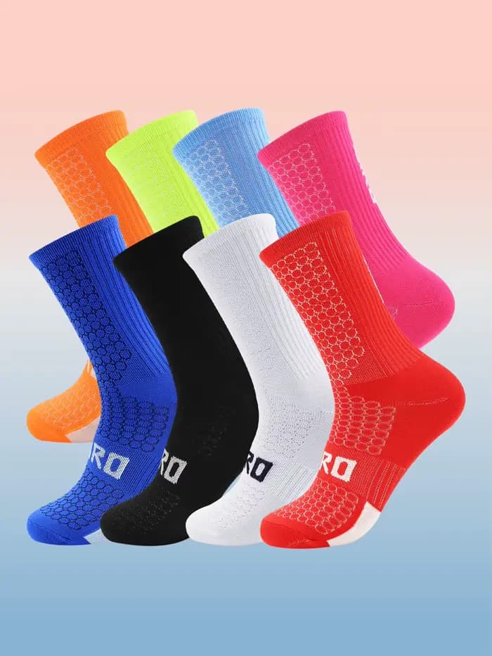 Chaussettes de cyclisme hommes 4 paires/ensemble