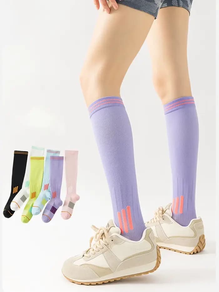 1/6 paires de chaussettes de Sport à Compression