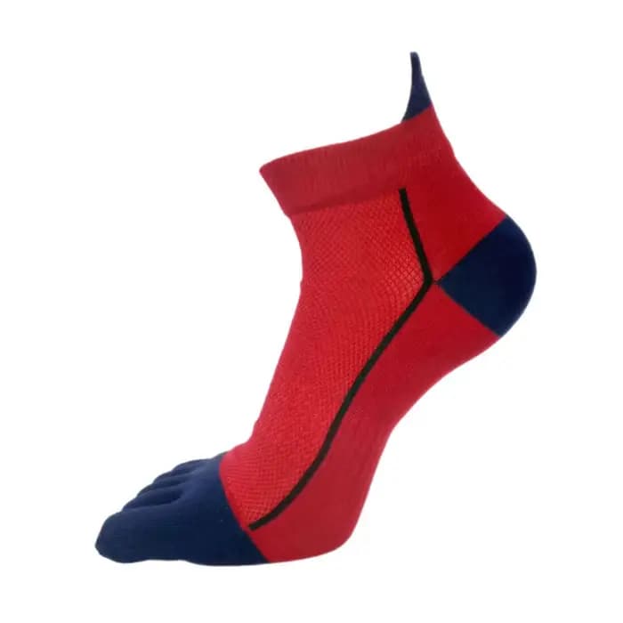 Chaussettes de sport athlétiques en coton rayé