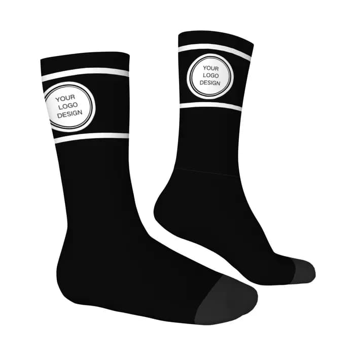Chaussettes personnalisées avec photos et logo pour hommes et femmes