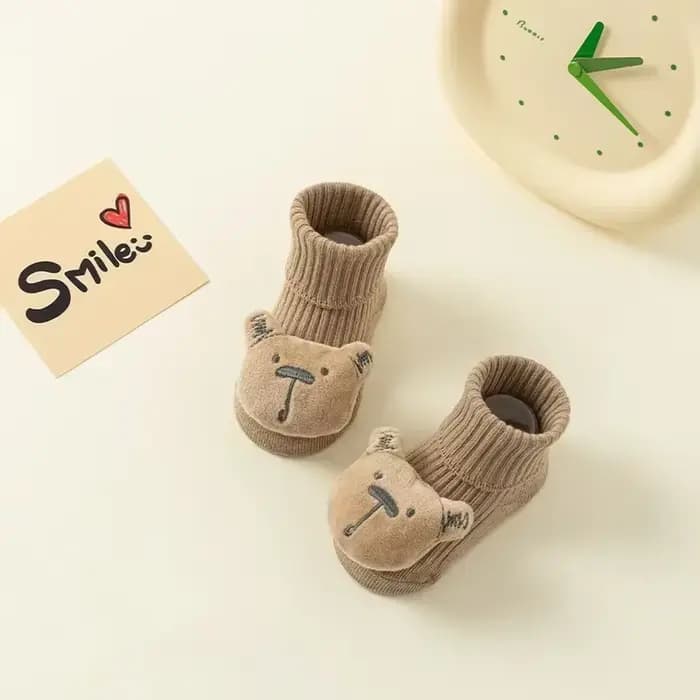 Chaussettes antidérapantes pour bébé de 0 à 3 ans
