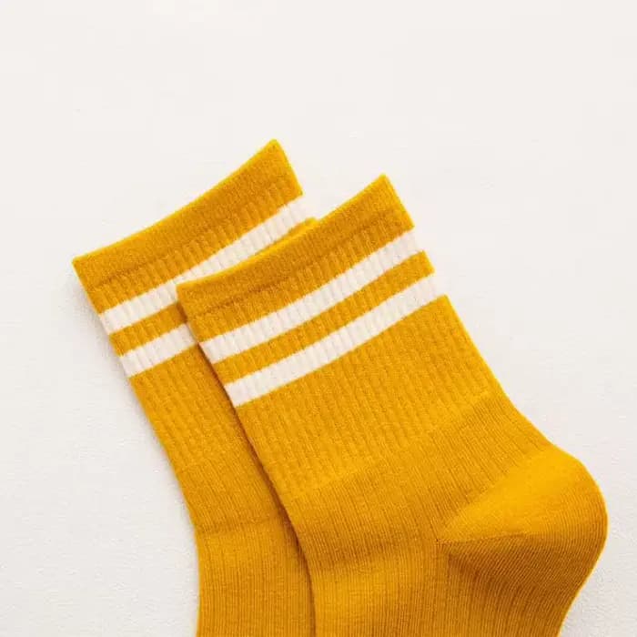 Épaisseur drôle nouveauté mignon coton ample rayé hommes chaussettes longues mode rue Couple haute qualité jeunesse chaussette