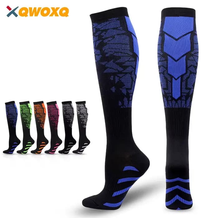 Chaussettes de compression de sport professionnelles pour femmes et hommes