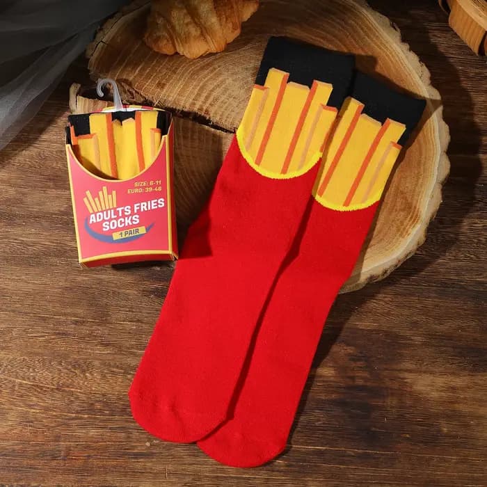 1 paire de chaussettes mi-mollet pour hommes et femmes