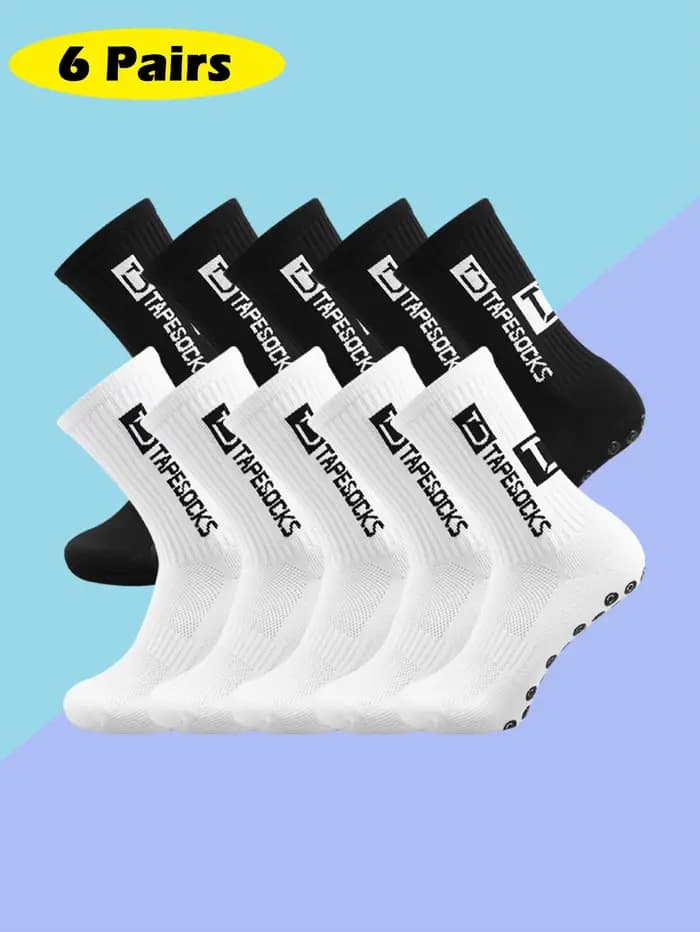 6 Pairs of football socks sports