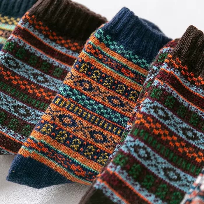 5 paires/lot haute qualité hommes laine chaussettes automne hiver affaires épaissir chaud confortable homme chaussettes nouvelle mode taille EU38-45