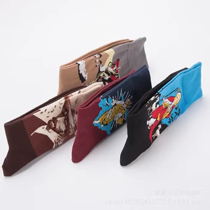 Ensemble de chaussettes Happy Art pour hommes