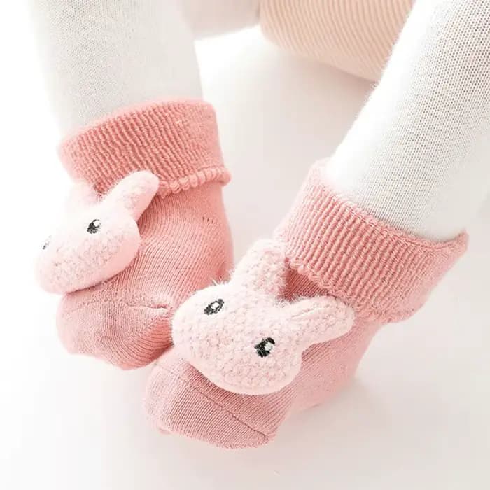 Chaussettes de dessin animé coordonnantes pour enfants