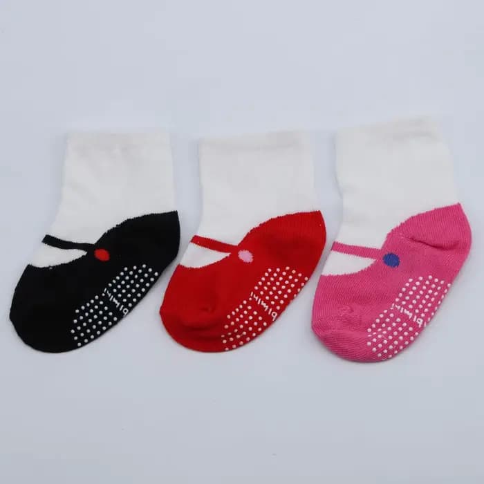 Mignon bébé chaussette filles nouveau-né danse Ballet plancher enfants infantile anti-dérapant enfant en bas âge