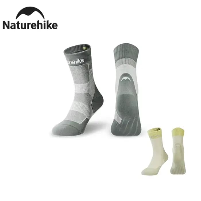 Naturehike Chaussettes de courseDissipation thermiqueAbsorption des chocsExercise quotidienne antibactérienneChaussettes à séchage rapideChaussures en plein air Respirant