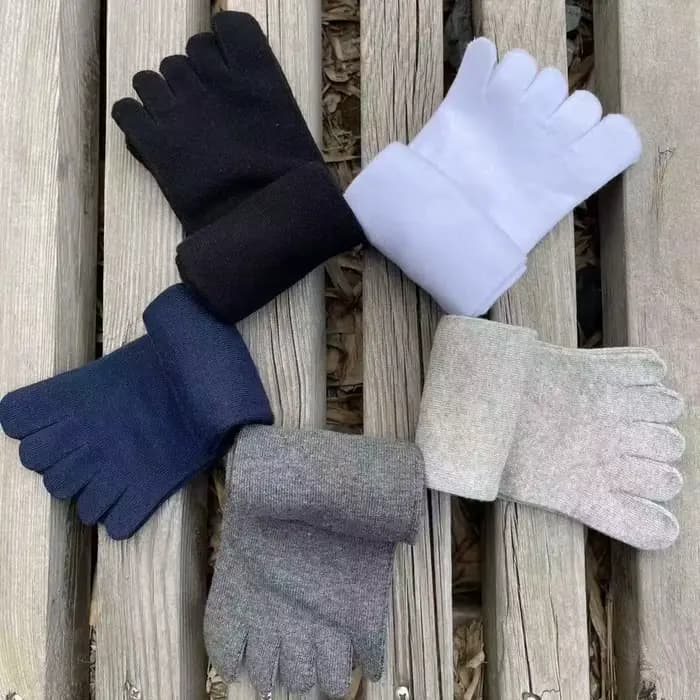 Ensemble de 5 paires de chaussettes à orteils pour hommes