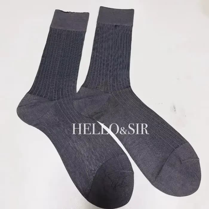 Chaussettes longues en nylon pour hommes d'affaires