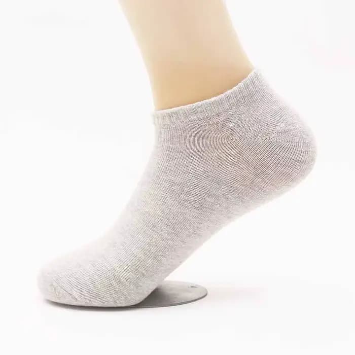Chaussettes hommes grande taille 42 43 44 45 46 47 haute qualité décontracté respirant mode coton cheville noir blanc