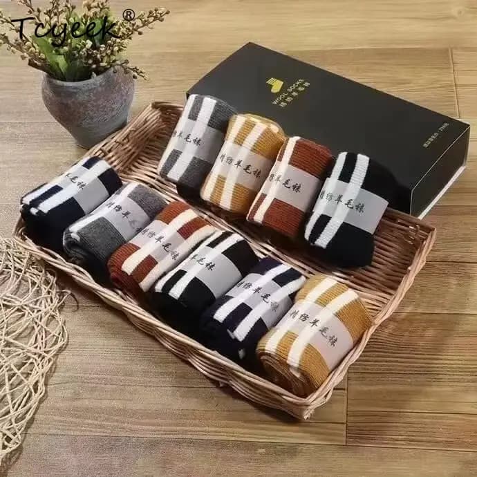 Haute qualité 100% cachemire laine chaussettes femmes hiver très chaud homme