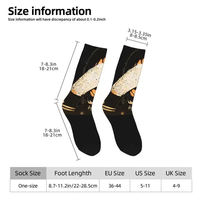 Chaussettes décontractées MJ Sparkling Glove Portrait pour hommes et femmes