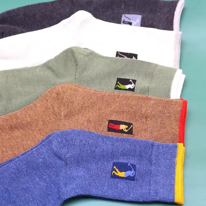 Chaussettes longues décontractées d'affaires pour hommes
