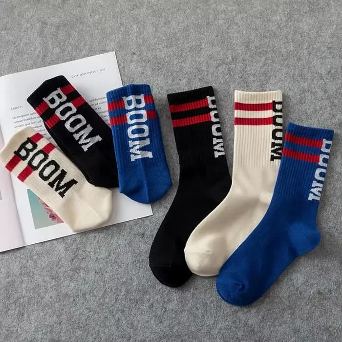 Chaussettes de skateboard montantes pour hommes et femmes