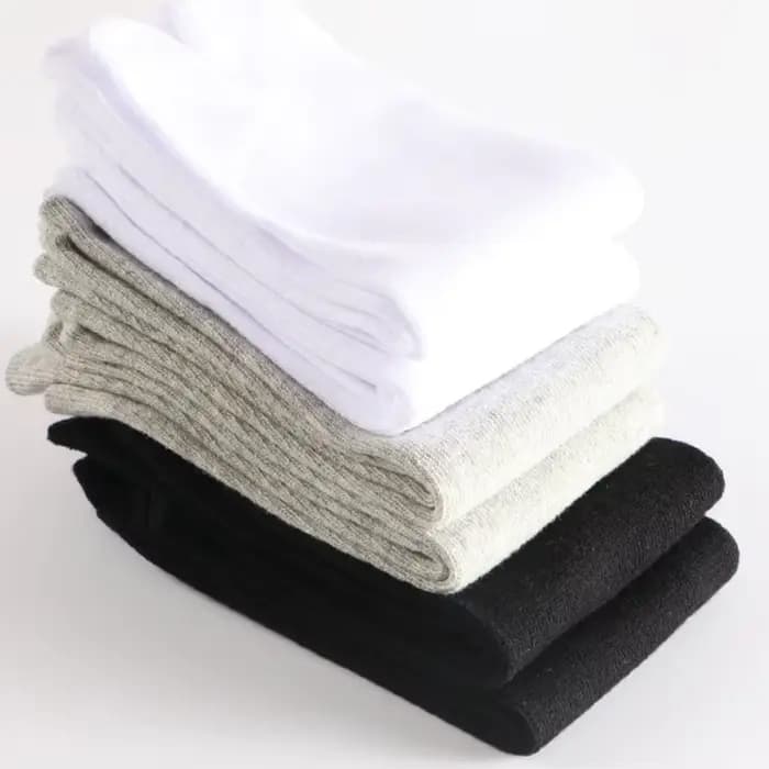 Style japonais 2 orteils chaussettes couleur unie coton hommes femmes respirant tongs séparées deux doigts