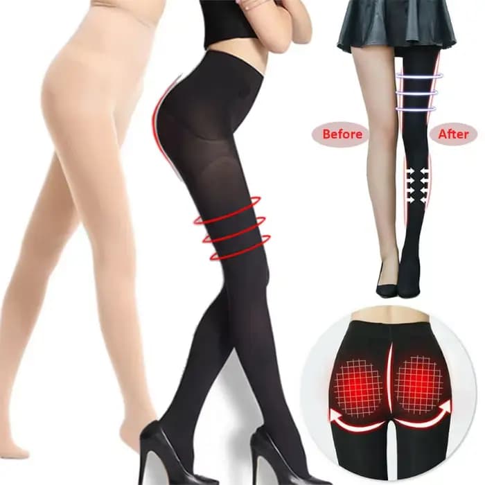 Collants artificiel astiques de Grande Taille pour Femme