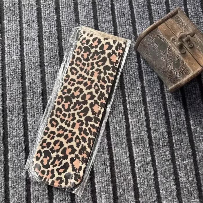 Chaussettes courtes à imprimé léopard pour femmes