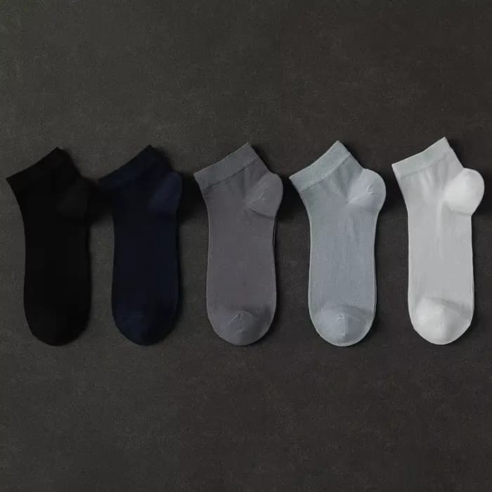 Chaussettes courtes en soie de mûrier pour hommes
