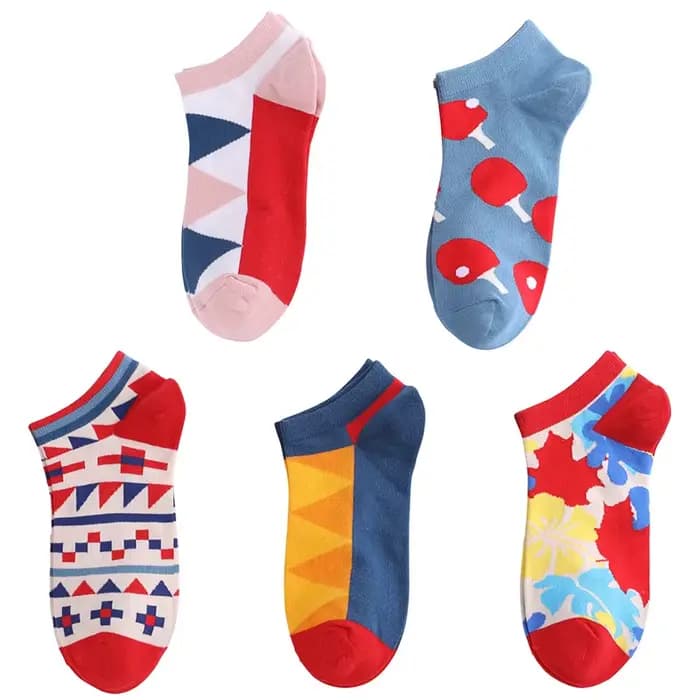 5 paires/lot chaussettes pour hommes coton haute qualité respirant absorbant la sueur mode chaussettes bouche peu profonde bateau chaussettes printemps été nouveau