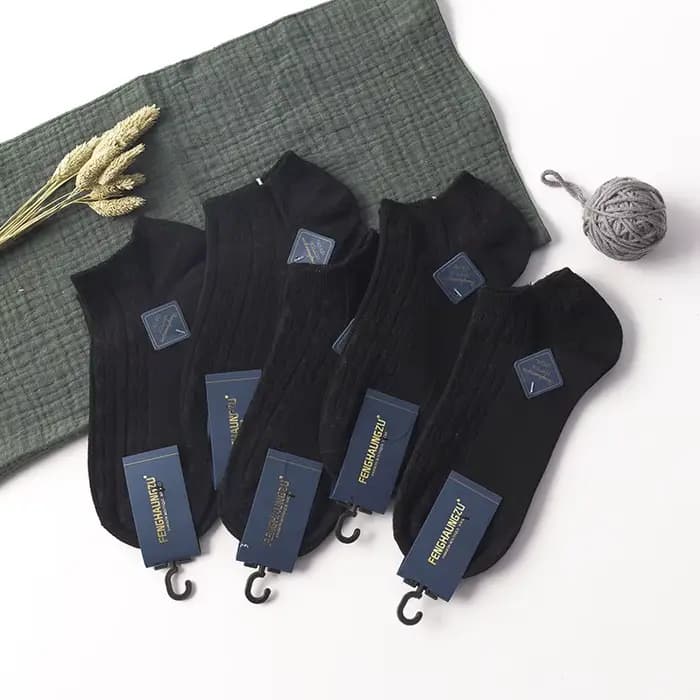 Chaussettes en coton à coupe basse pour femmes et filles