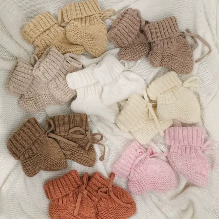 Bottines tricotées pour bébé